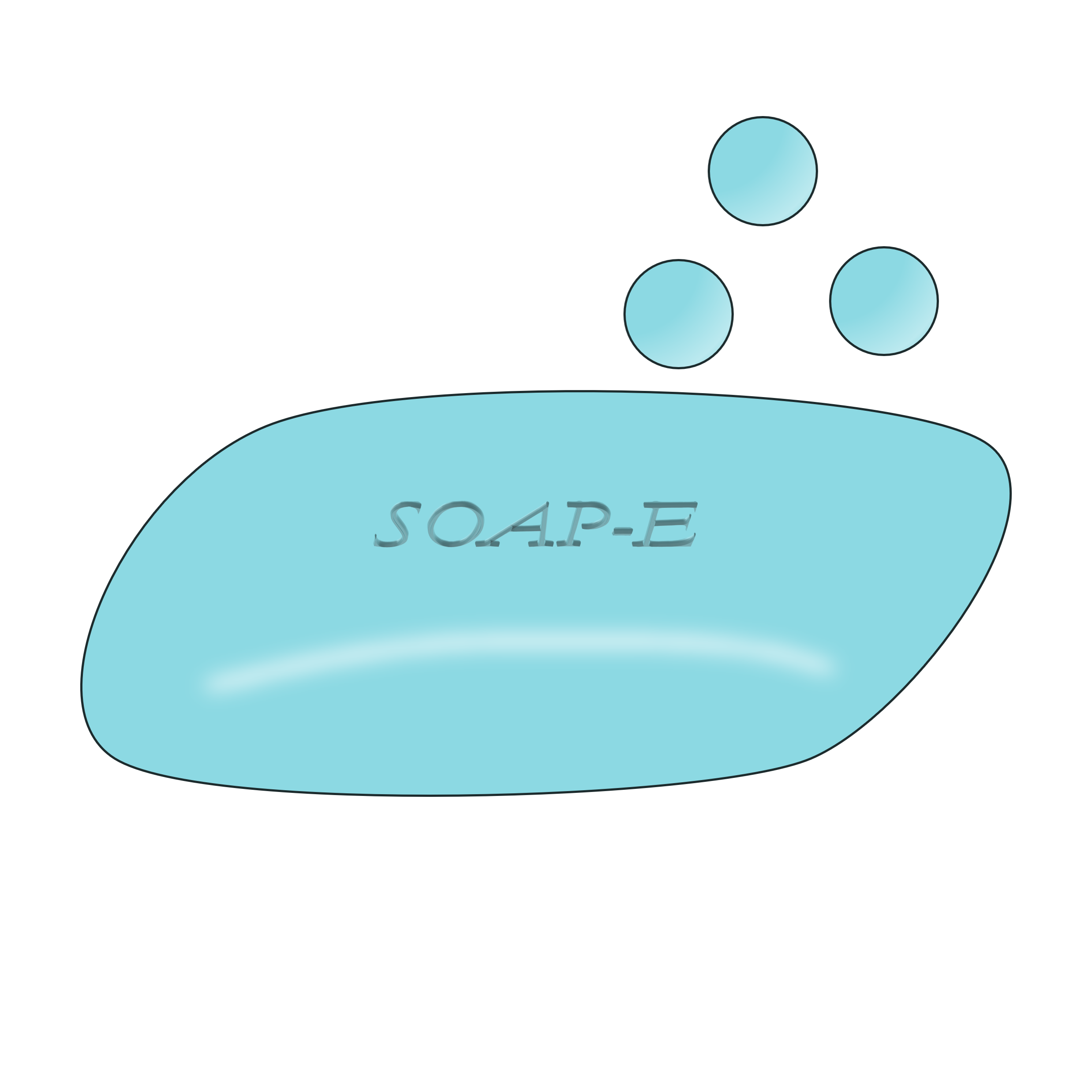 SOAP-E logo, an AI-powered SOAP note documentation tool for clinicians